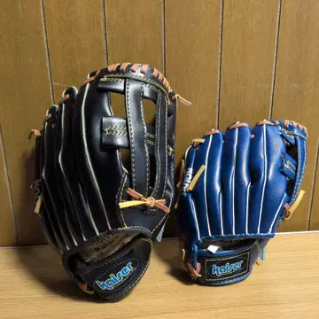 Kaiser 야구 그로브 오른손잡이용 성인용 어린이용