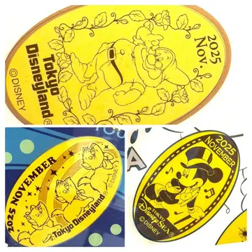 디즈니 수베니어 메달 먼슬리 11월 미키 도크 마리