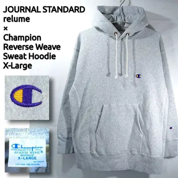 [ LA 컬러 ] 저널 스탠다드 x 챔피온 리버스 위브 후드티 / 별주