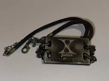 XJAPAN 초커와 거울 세트 (노후화 보관품)