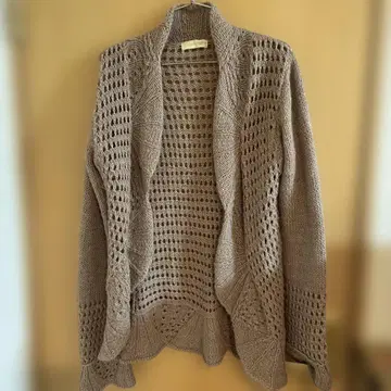 Blancafe 시스루 니트 가디건