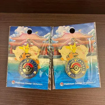 포켓몬 센터 오키나와 로고 핀즈 2개 세트