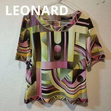 f14 컨디션 최상 레오나르 LEONARD 티셔츠 반팔 L 카캉