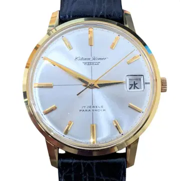 Citizen 호머 위클리 빈티지 수동 와인딩 시계 골드