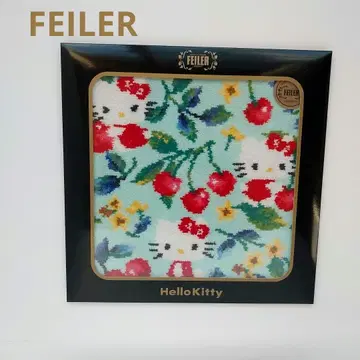 FEILER 헬로키티 손수건 스윙 체리 FEILER