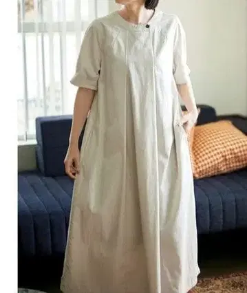 써니클라우드 투 턱 원피스