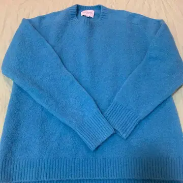 URBAN RESEARCH 스카이블루 알파카 니트 스웨터 M