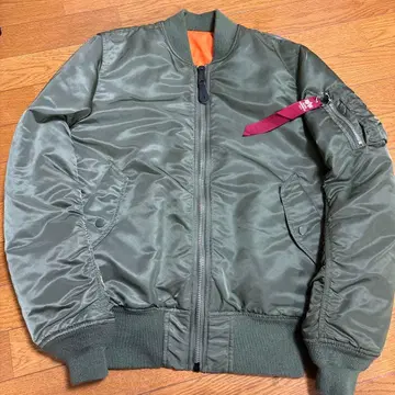 ALPHA MA-1 카키 M 사이즈