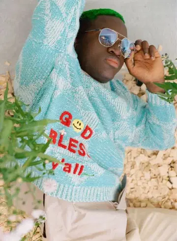 TTT MSW 22ss god bless y'all knit M