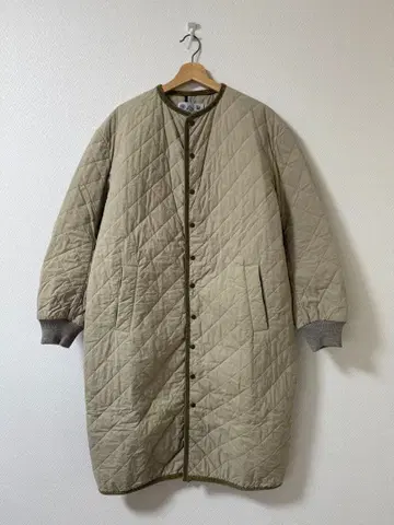 R&D.M.Co-/OLDMANS TAILOR 퀼팅 롱 코트