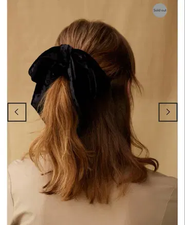 TRESSE JEANNE Ribbon in Velvet in Black