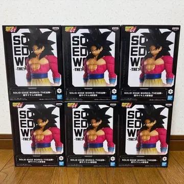 드래곤볼 GT THE 출진 피규어 초사이어인 4 손오공 6개 세트