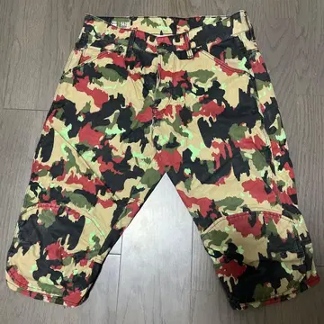 지스타 로우 덕 숏팬츠 카모플라쥬