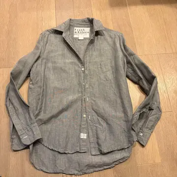 프랭크 & 아일린 그레이 긴팔 셔츠 XS