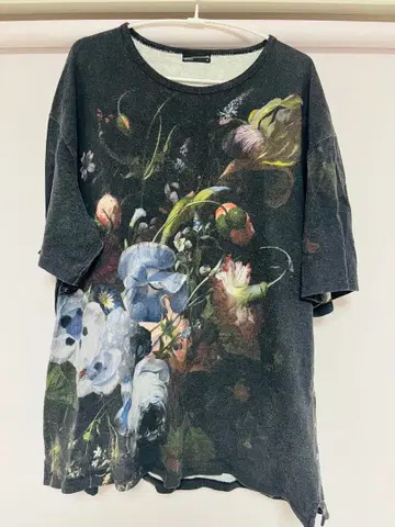 LAD MUSICIAN 19ss 꽃무늬 빅 T셔츠