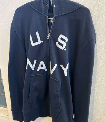 AVIREX | 아비렉스 US.NAVY 지퍼 후드티