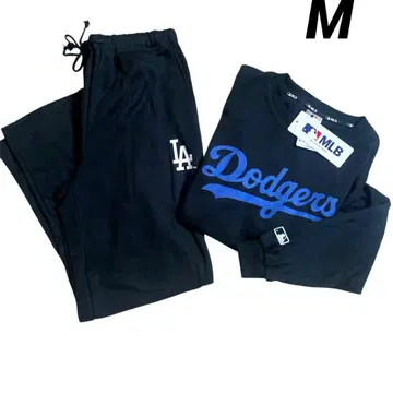 MLB 다저스 상하의 세트 룸웨어 파자마 얇은 소재 M 오타니 쇼헤이