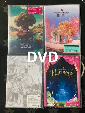 Mrs. GREEN APPLE / 일반ver DVD 4작품