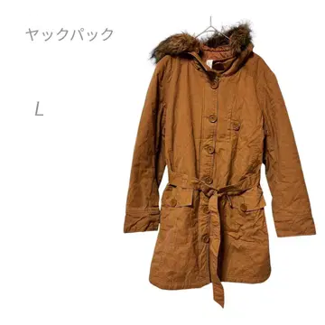 YAK PAK 모즈 코트 L 사이즈 벨트 포함