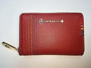 CASTELBAJAC 레드 코인 케이스