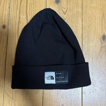THE NORTH FACE 블랙 니트 모자