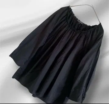 빅 사이즈! 23구 풍성한 개더 코튼 티셔츠 사이즈 44