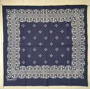 빈티지 반다나 아이언 크로스 Made in USA