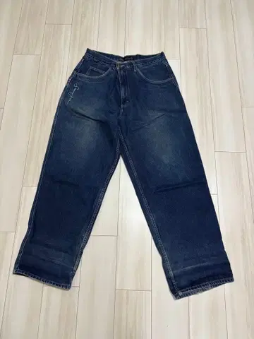 90s 숀 존 B계 힙합 초와이드 배기 와이드 데