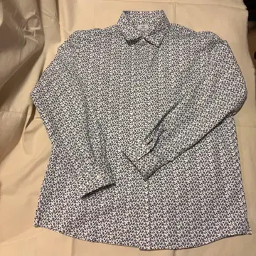 BEAMS HEART 꽃무늬 긴팔 셔츠 XL