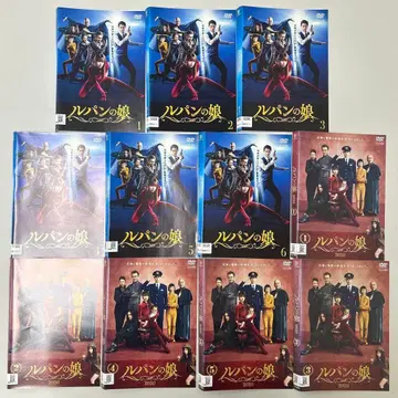 루팡의 딸 DVD 1기 전6권 2기 전5권 전11권 전권 세트 렌탈 포함