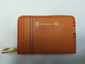 CASTELBAJAC 오렌지 코인 케이스