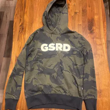 GSRD 카모 패턴 후드 부착 후드티