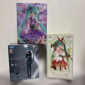 하츠네 미쿠 피규어 3개 세트