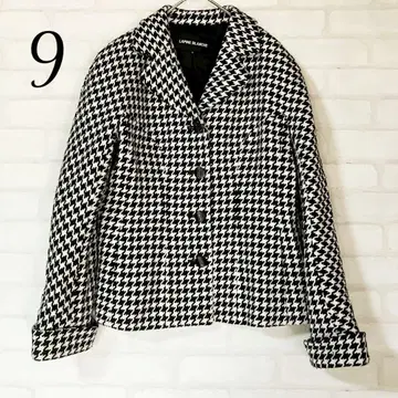 라핀블랑슈 하운드투스 체크 테일러드 자켓 9호 M