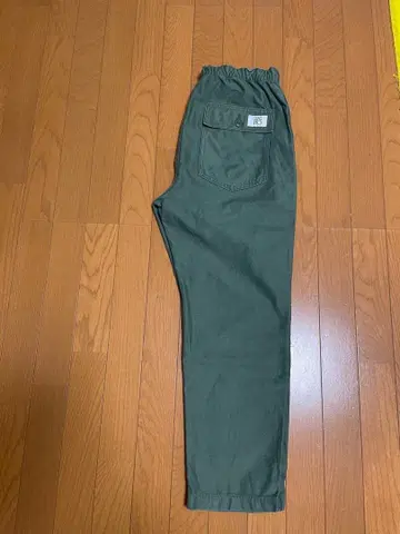 카고 팬츠 올리브 그린 허리밴딩