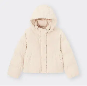 히트 패디드 코듀로이 블루종 GU