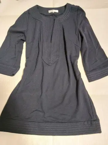 M-PREMER 튜닉 36 네이비 컬러