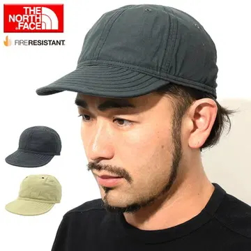 THE NORTH FACE 파이어 레지스턴트 캡 블랙 난연 소재