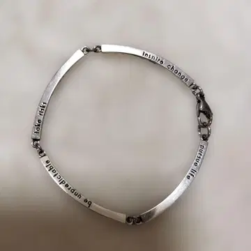 캘빈클라인 실버 팔찌