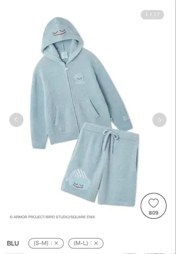 gelato pique 드래곤 퀘스트 룸웨어 M-L 미사용 새상품