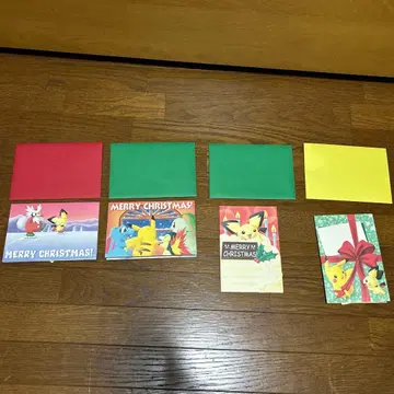 포켓몬 크리스마스 카드 세트