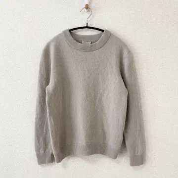 BEAUTY&YOUTH 캐시미어 100% 크루넥 니트 베이지 계열