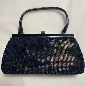 비즈백 클러치백 꽃무늬