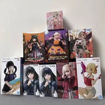 리코리스 리코일 타키나 치사토 피규어 세트!