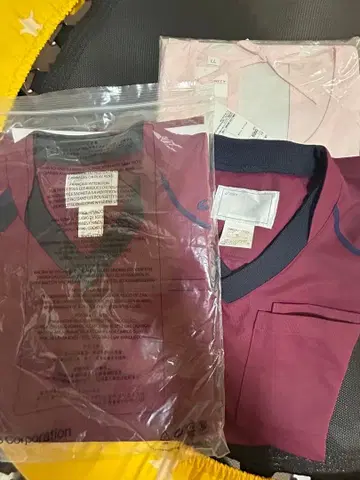 아식스 간호사복 스크럽 3종