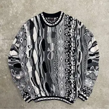 [ 초레어 ] 캐나다제 TUNDRA. 3D 입체 편직 니트 오버 사이즈