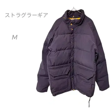 스트러글러 기어 다운 자켓 M 구스 다운 구제 의류