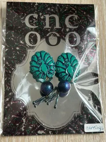 conoco 공작 귀찌 터콰이즈