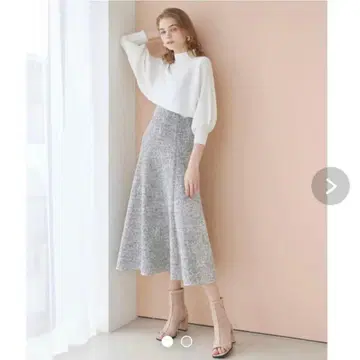 앙데팡당 트위드 원피스