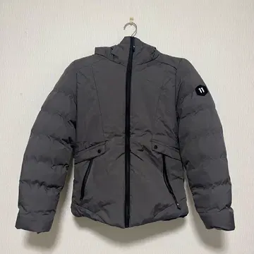 다운 자켓 후드 부착 점퍼